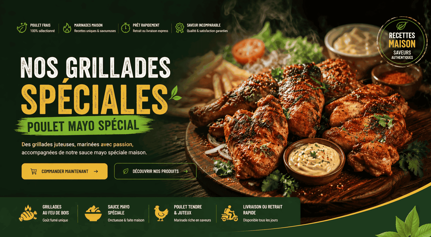 Poulet Royal - Viandes fraîches et savoureuses à Cotonou, Calavi & Parakou