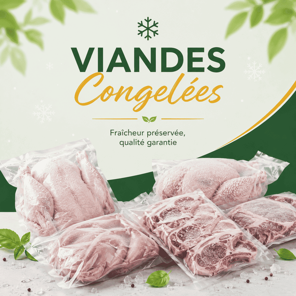 Viande Congelée