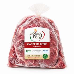 Viande de bœuf congelé (Prix par KG