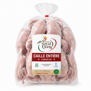 viande de caille congelé