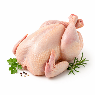 Poulet goliath frais pré-moyen