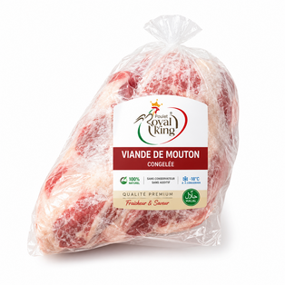 Viande de mouton congelée